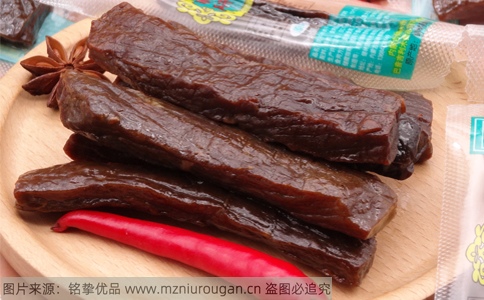 牛肉干肉眼辩本质