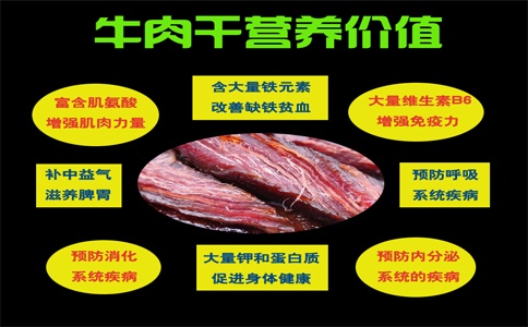 牛肉干有什么营养价值