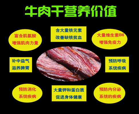 牛肉干营养价值