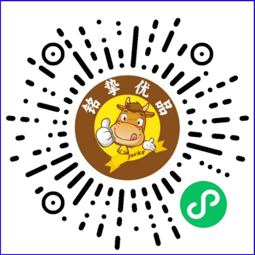 锡林牧场风干牛肉干二维码